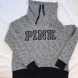 PINK Funnel Neck Sweatshirt